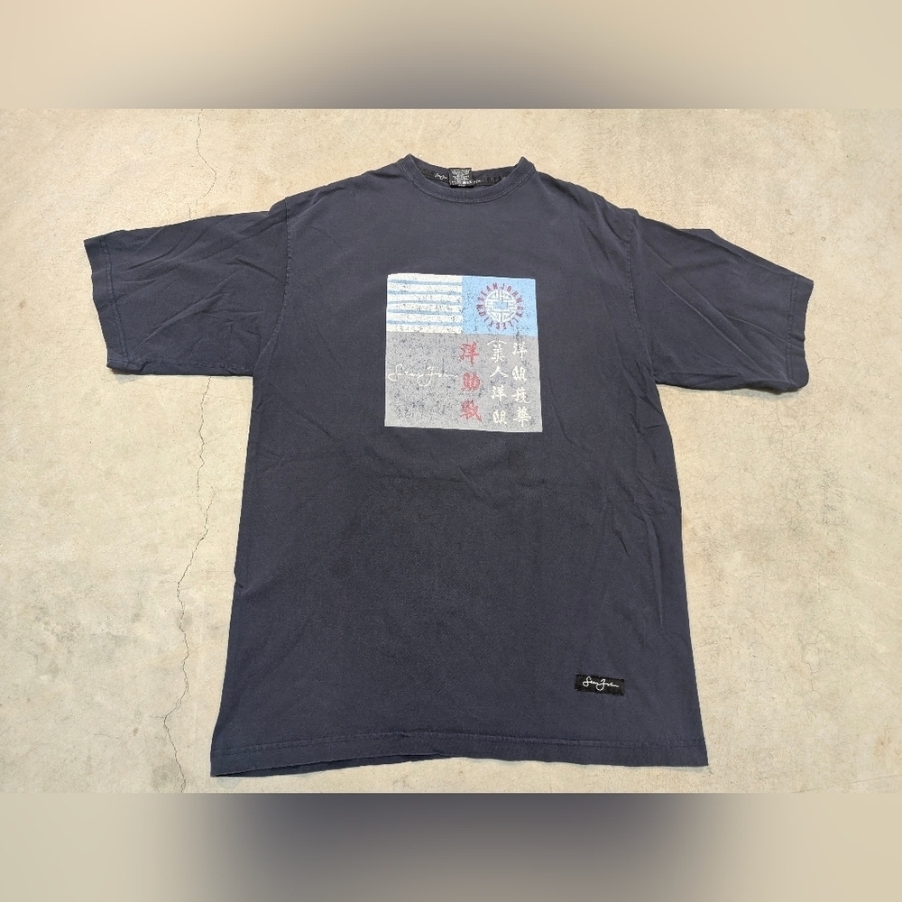 VTG Sean John Shirt Graphic Faded Mens L